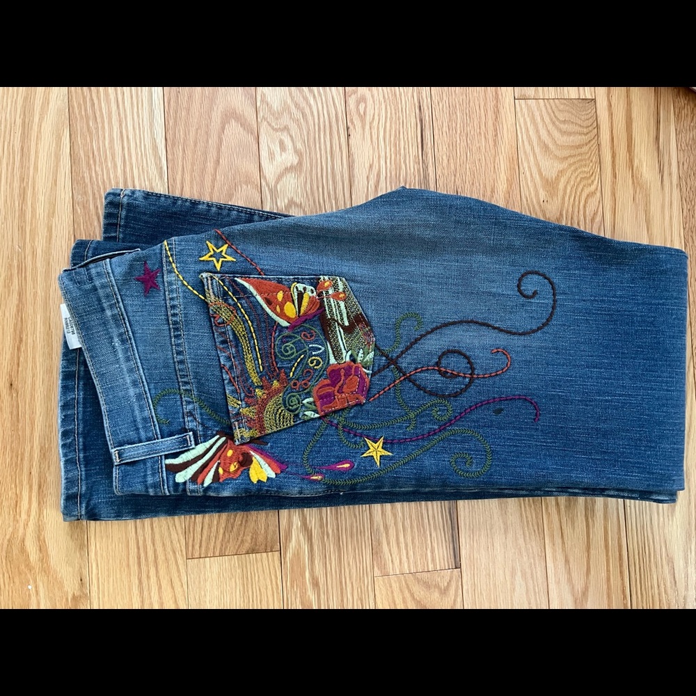 💛VINTAGE Y2K Low-rise Bellbottom Jeans